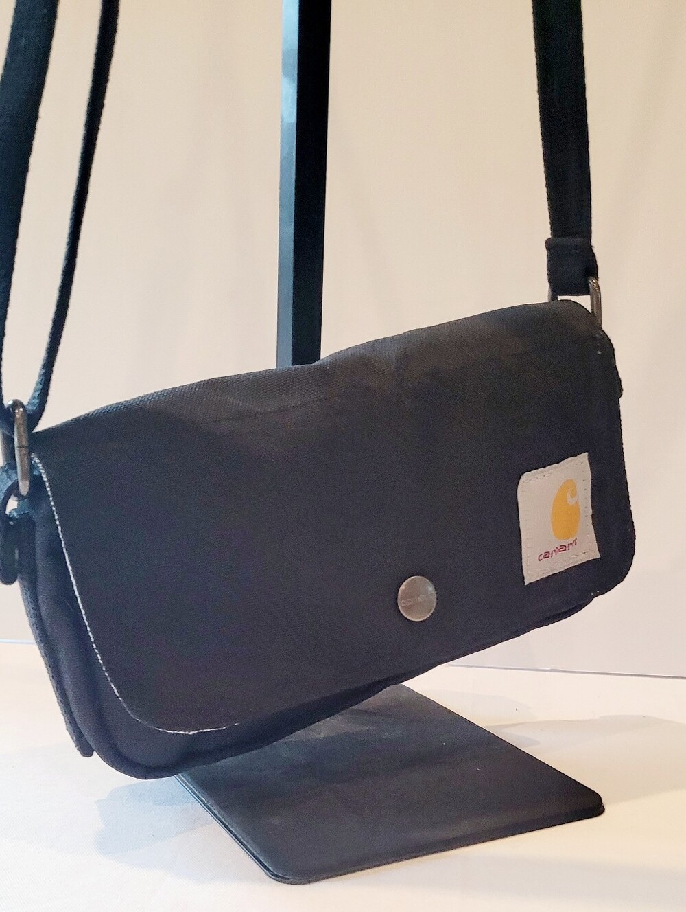 Carhartt Black Crossbody Shoulder Bag - Picture 1 of 7